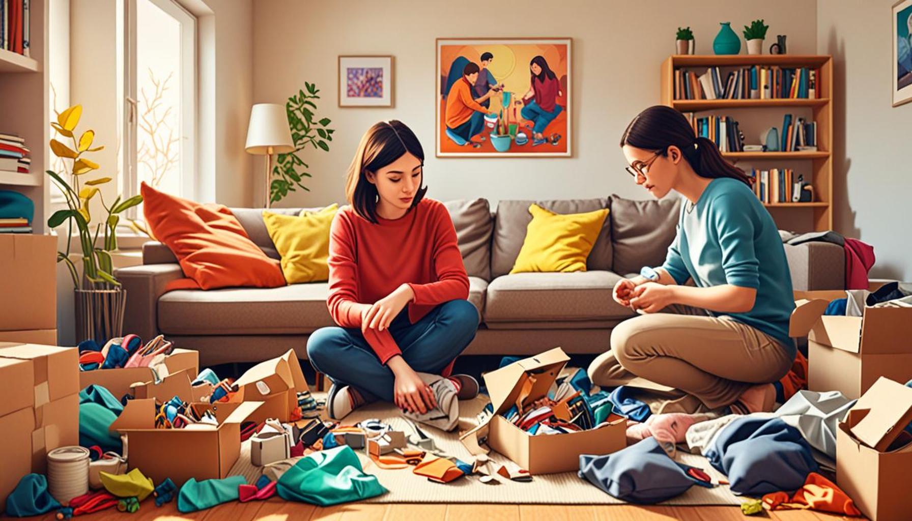 Detachment Strategies for Families: How to Involve Everyone in the Decluttering Process