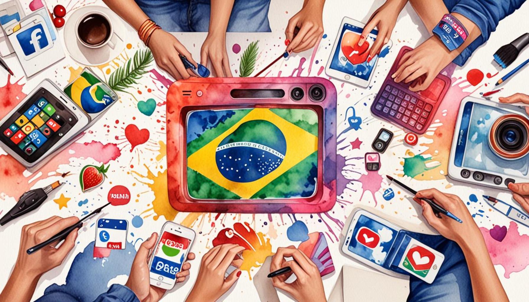 Como as plataformas de mídia social estão moldando o comportamento do consumidor no Brasil