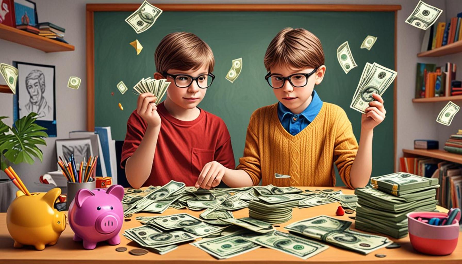 Die Wichtigkeit der Finanzbildung: Wie man Kindern und Jugendlichen den Umgang mit Geld beibringt