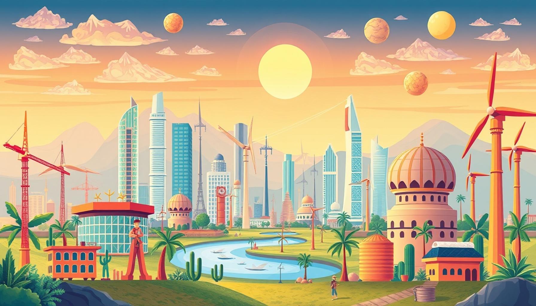 الاستثمار في الطاقة المتجددة: المستقبل الأخضر للمملكة العربية السعودية